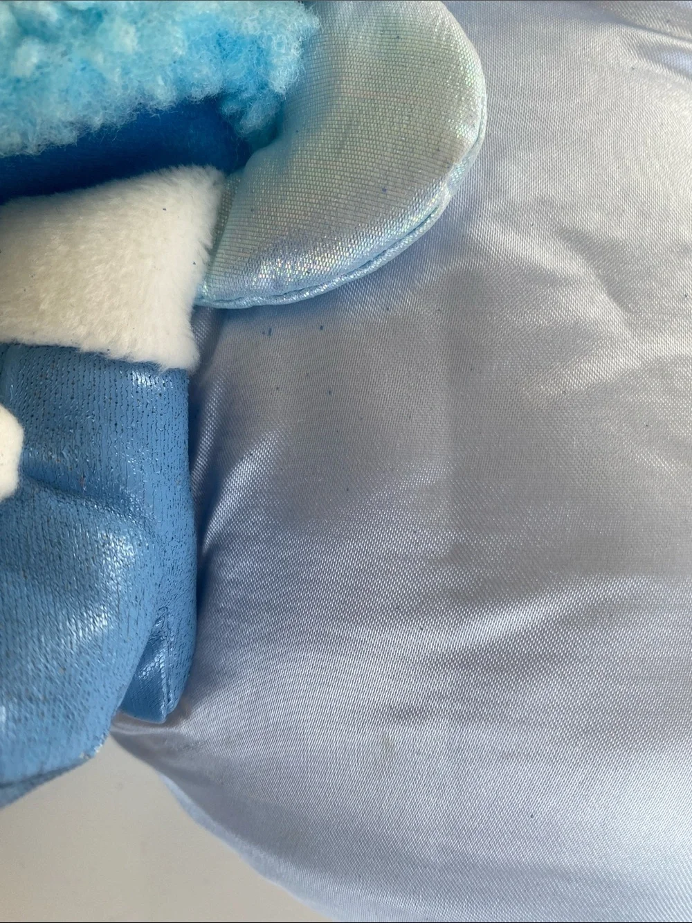 Vintage 2002 Hello Kitty Sanrio Blue Angel Pillow